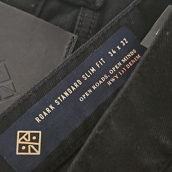 Roark Standard Slim Fit Jeans Size 34x32 NWT - Picture 5 of 7